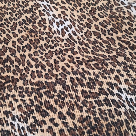 EUC Caché Beaded Leopard Sweater - Picture 2 of 5
